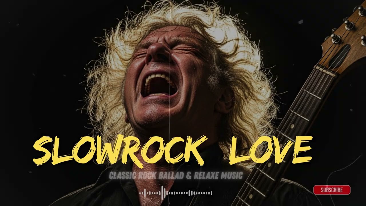 Best Slow Rock, Classic Rock & Ballad Hits 🎶 Emotional Songs for Calm Night Listening