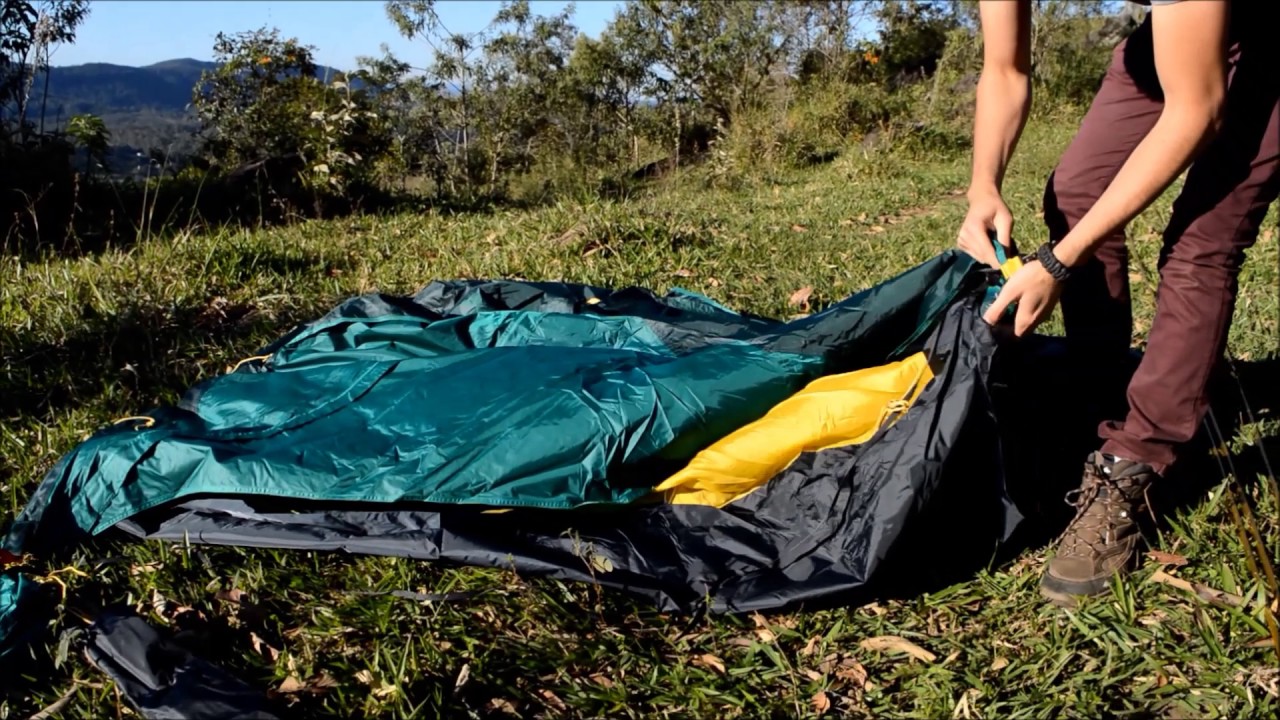 UNBOXING E REVIEW BARRACA QUICK HIKER 2 QUECHUA