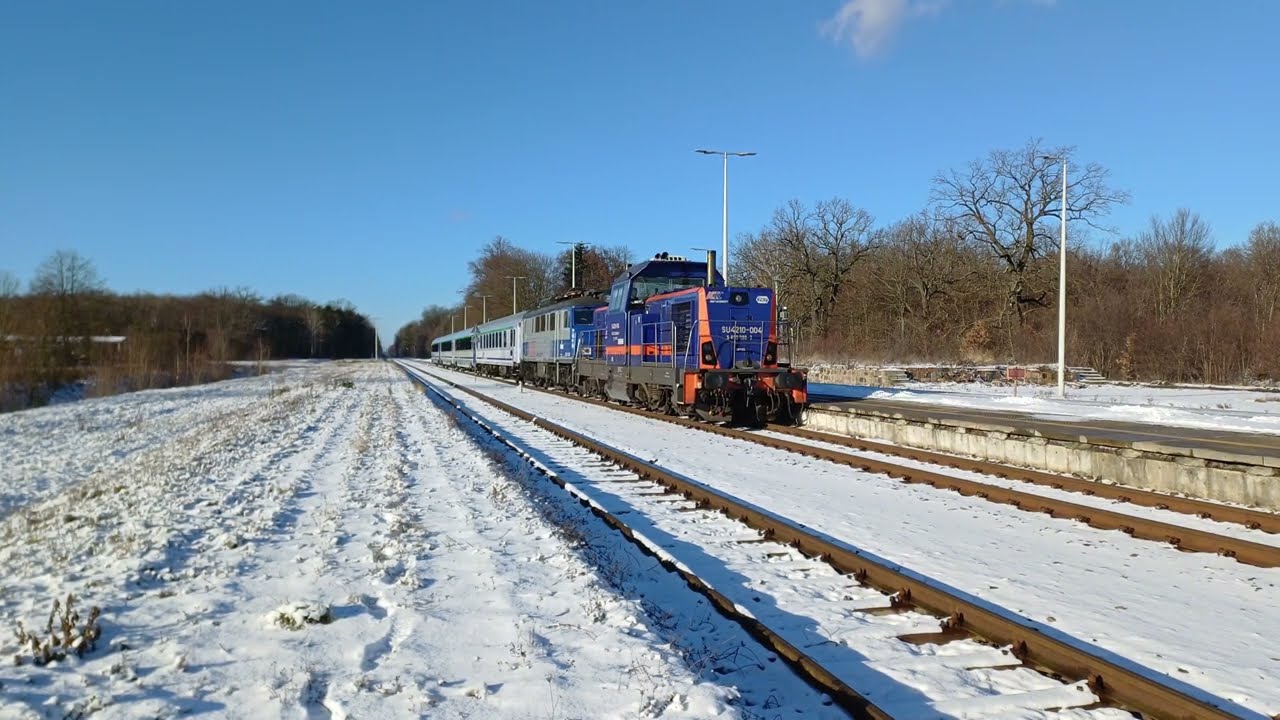 SU4210-004 z IC Czechowicz Warszawy Wschodniej  do Lublina Gł&oacute;wnego + Podsyłem EU07-306  ❄