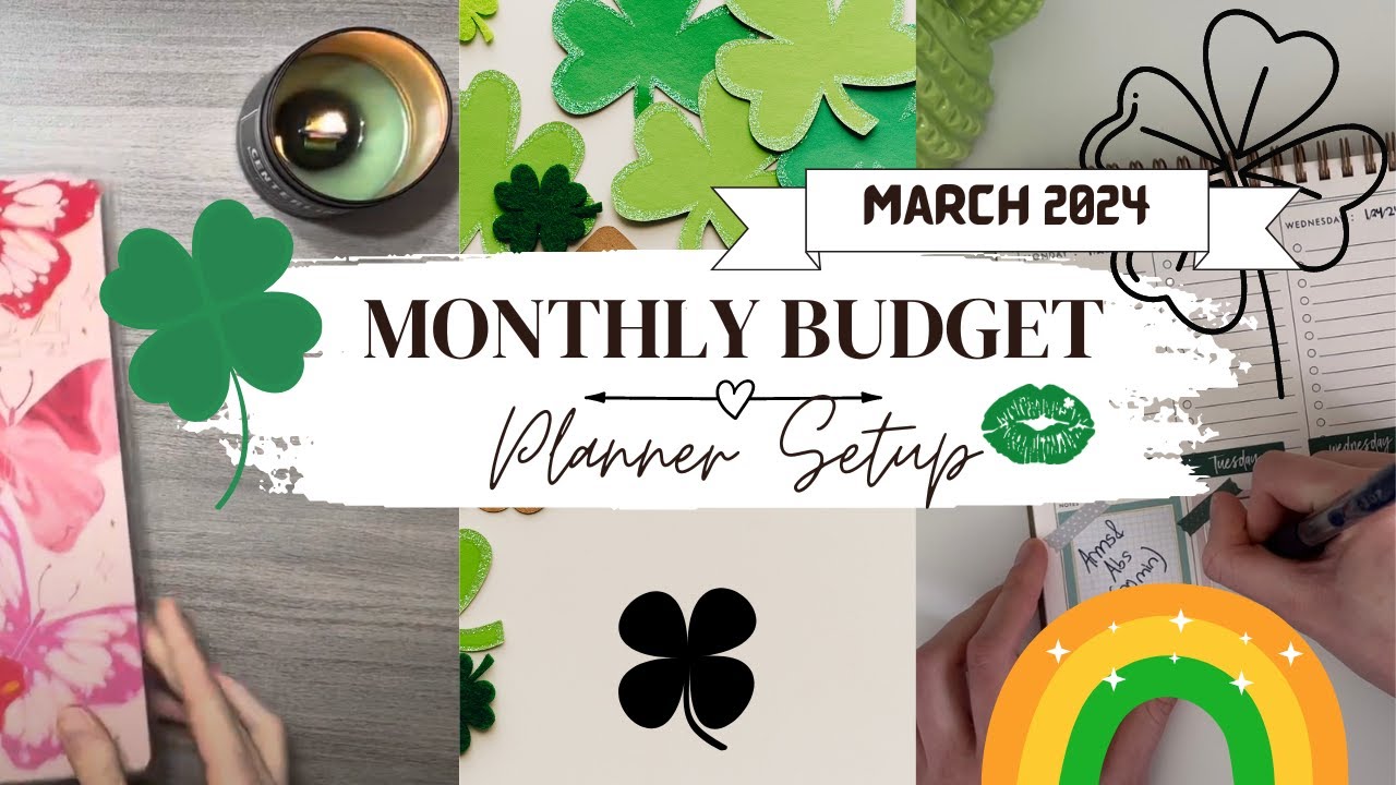 HAPPY PLANNER MARCH BUDGET | FULL MONTH | 2024 | 27 YEAR OLD MOM | ZERO BASED BUDGETING