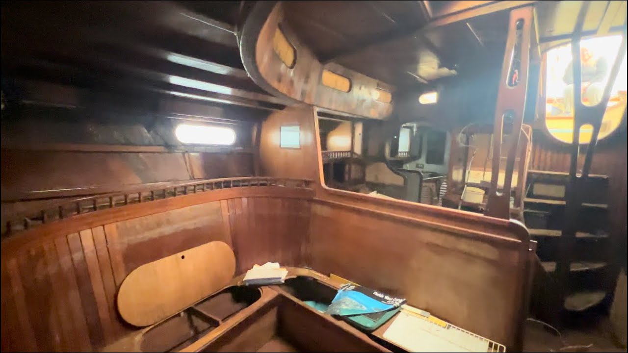 Dirt Cheap 45' Abandoned NOSTALGIC Sailboat!! Sailing SV Bohemian Ep. 43