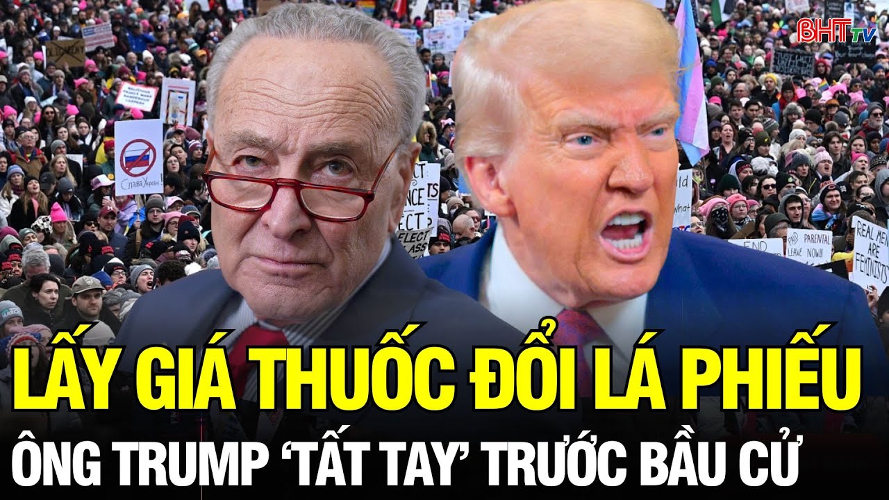 Tin NÓNG: Giá thuốc lao dốc trước bầu cử – “Canh bạc” lá phiếu của ông Trump