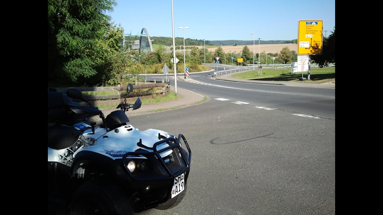 Quadtour 2016 Hameln+Spessart mit der TGB Blade 325