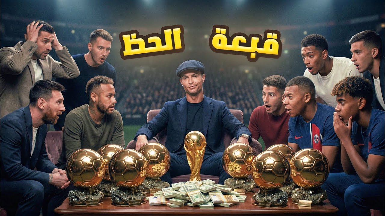 كريستيانو وجد قبعة الحظ وتغير مصيره