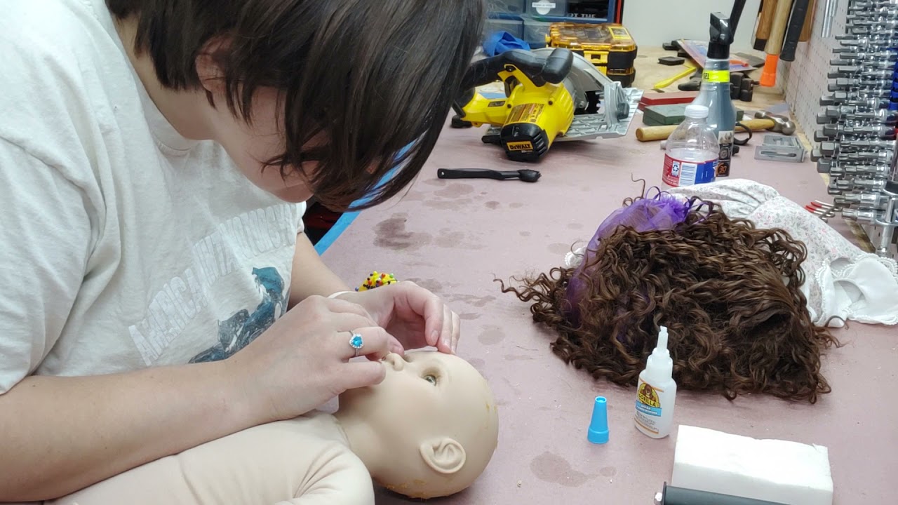 Fixing a My Twinn Doll part 2 