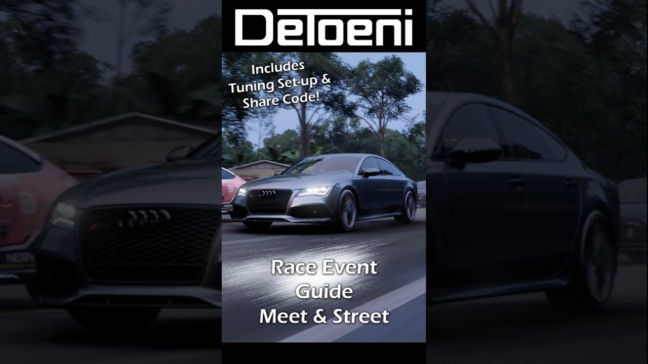 Meet And Street Race Event For Audi Vs Porsche FH5 Guide 