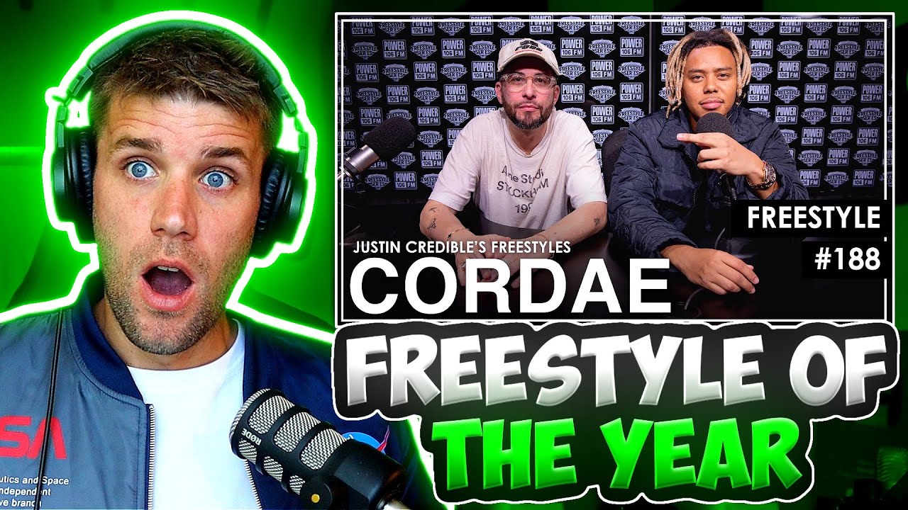 FREESTYLE OF THE YEAR?! | Rapper Reacts to Cordae - LA Leakers Justin Credible Freestyle REACTION