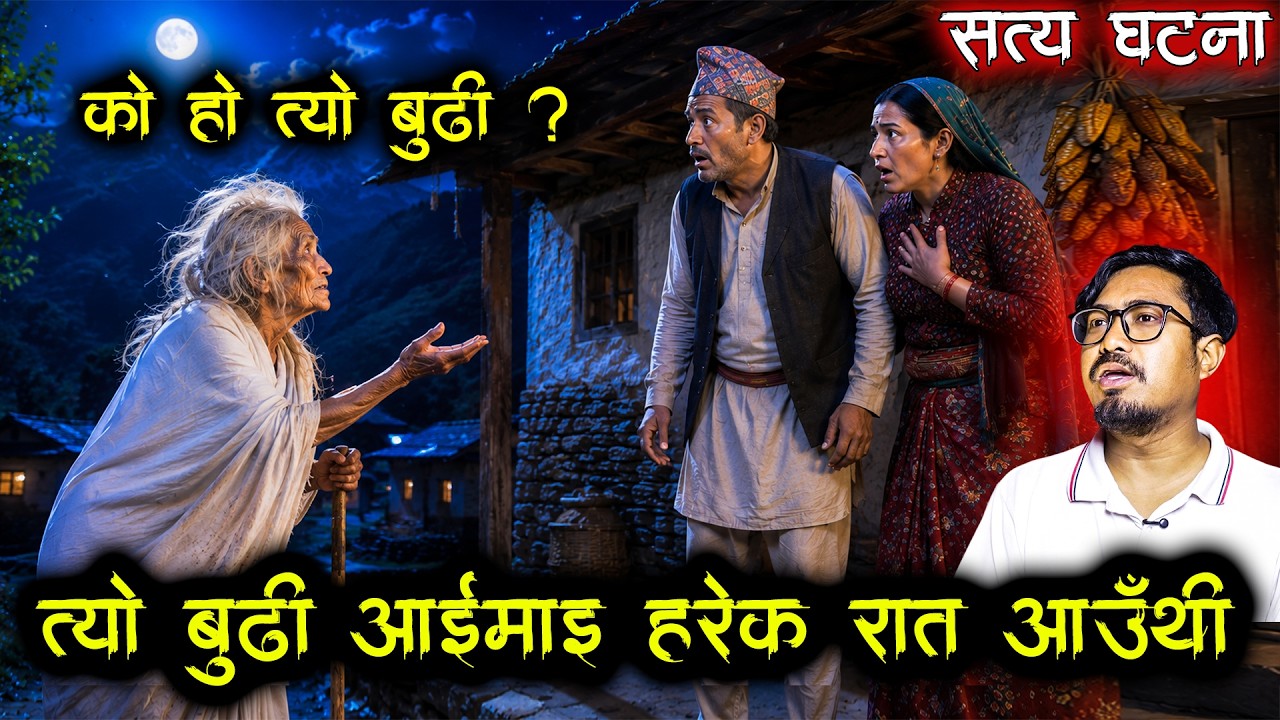 त्यो डरलाग्दो बुढी राती चिया पिउन आउँथी | सत्य घटना | New Nepali Horror Story