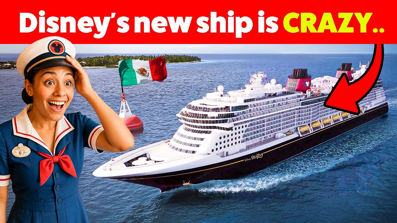 NEW Disney Cruise Ship! Everything YOU Need to KNOW on Disney Destiny! #disney #cruise
