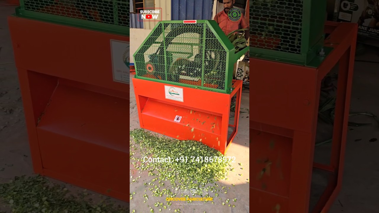 New Model Chaffcutter Machine