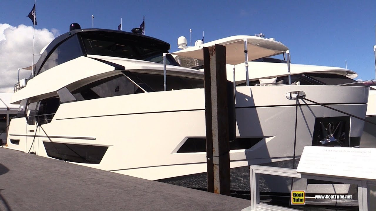 2020 Ocean Alexander 84 Revolution Luxury Yacht - Walkaround Tour