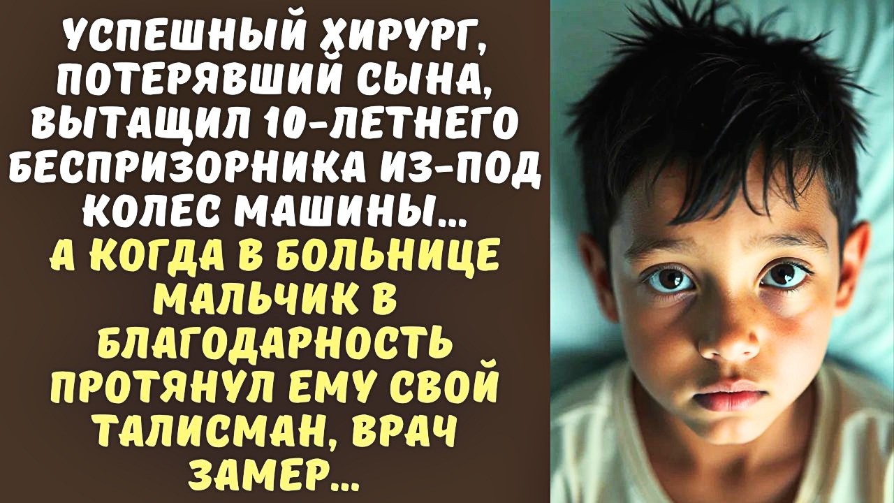 ХИРУРГ спас сироту из-под колес, а когда мальчик отдал ему свой талисман, врач чуть не упал...