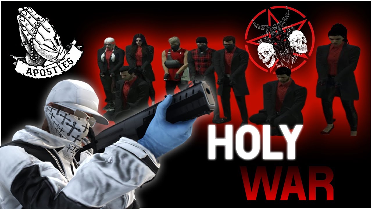 The Holy War | Apostles VS Occult | UK GANG WAR | GTA RP