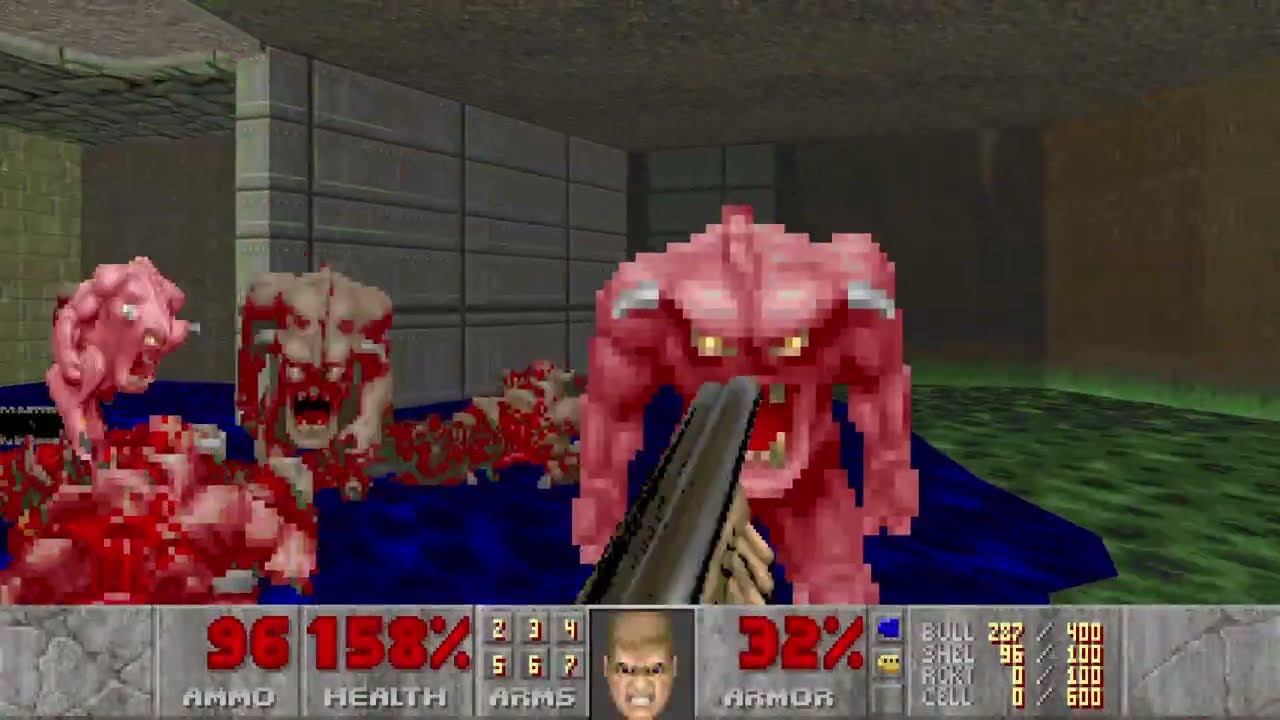 DOOM TNT Evolution part 15. Get lost in the sewer!