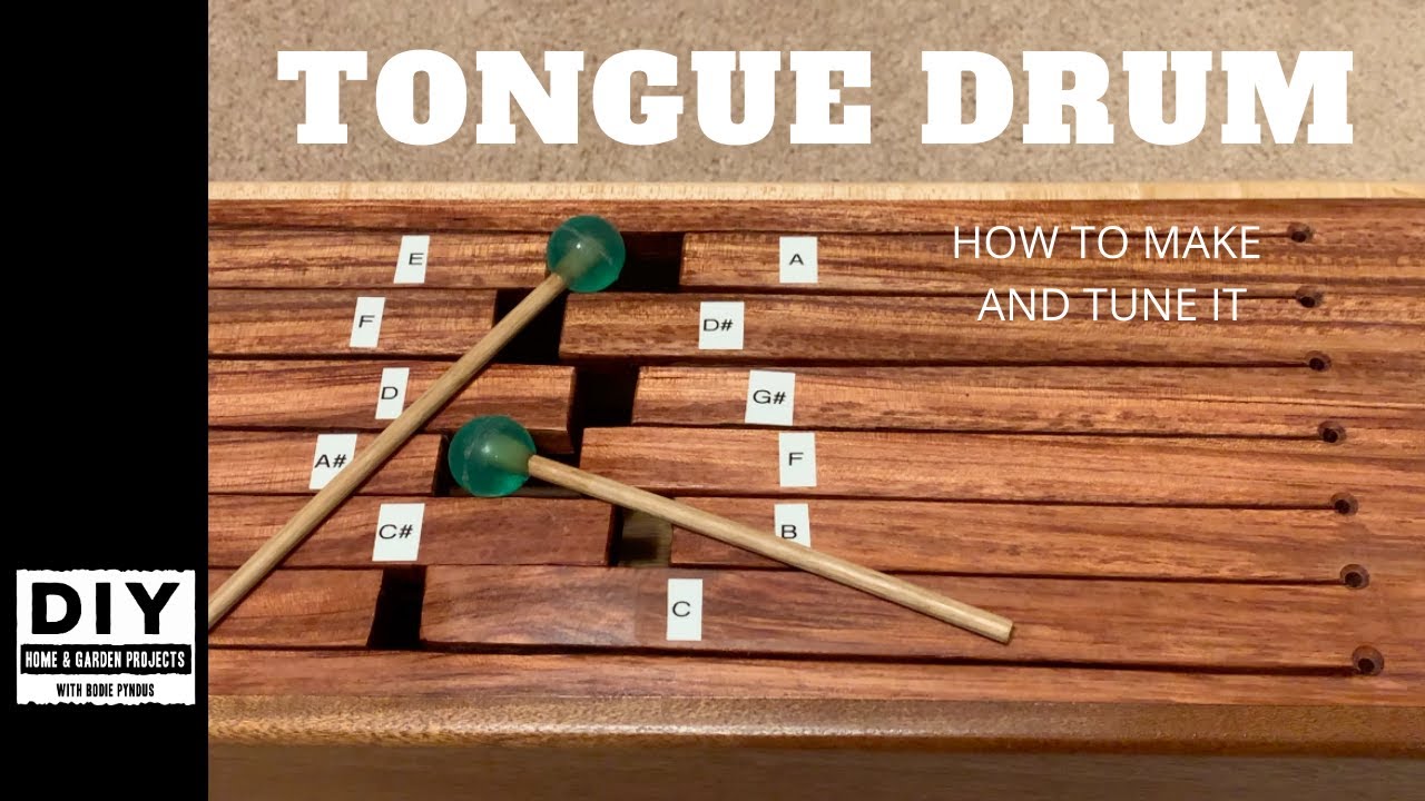 Making a Tongue Drum