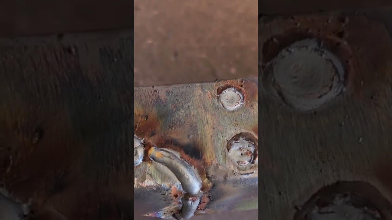 Scott Bonnar 45, cracked rail repair and reinforced