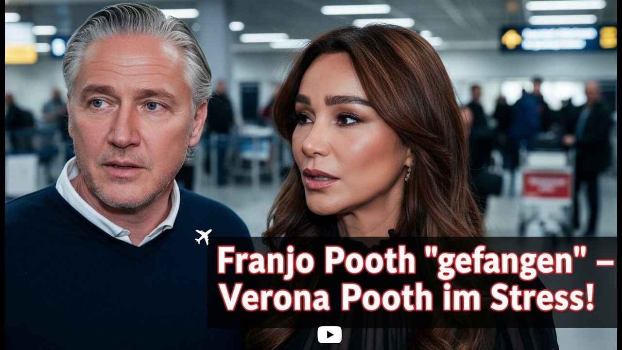 Flughafen drama Franjo Pooth gefangen &ndash; Verona Pooth im stress!