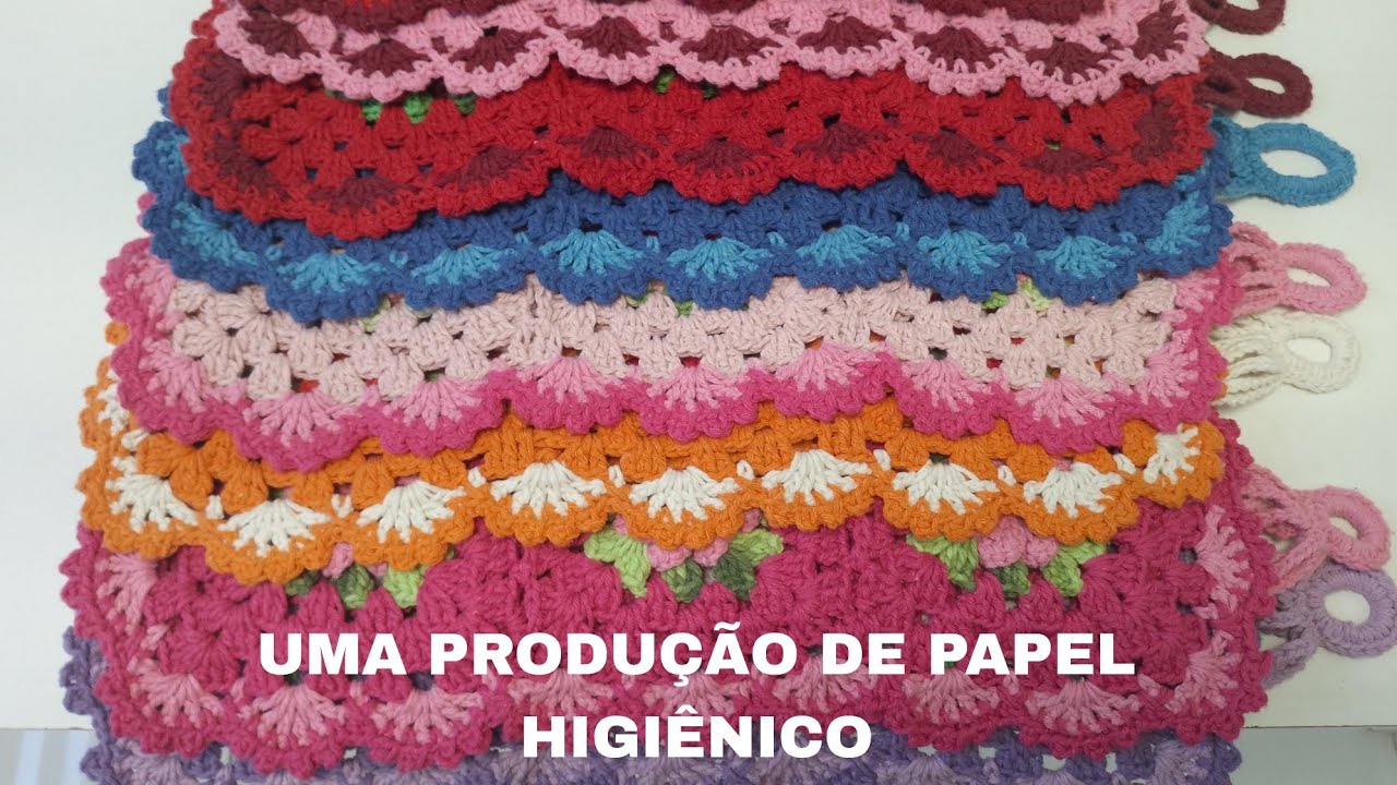 UMA PRODUÇÃO DE PORTA PAPEL HIGIÊNICO