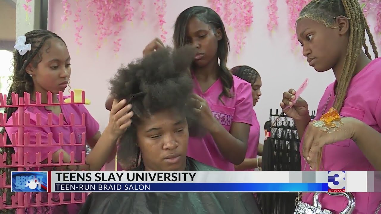 Memphis teens create a buzz with teen-run braid shop