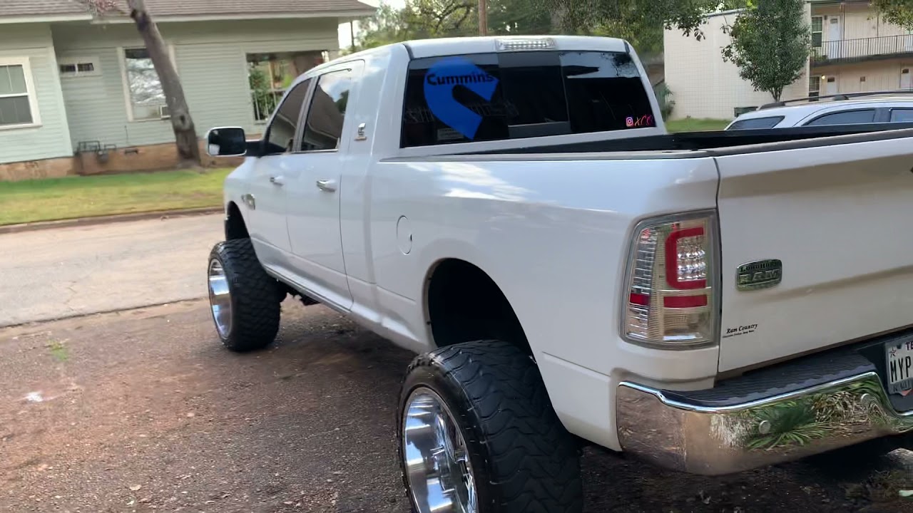 2018 Dodge Cummins 3500s 4’ vs 5’ Straight pipe comparison
