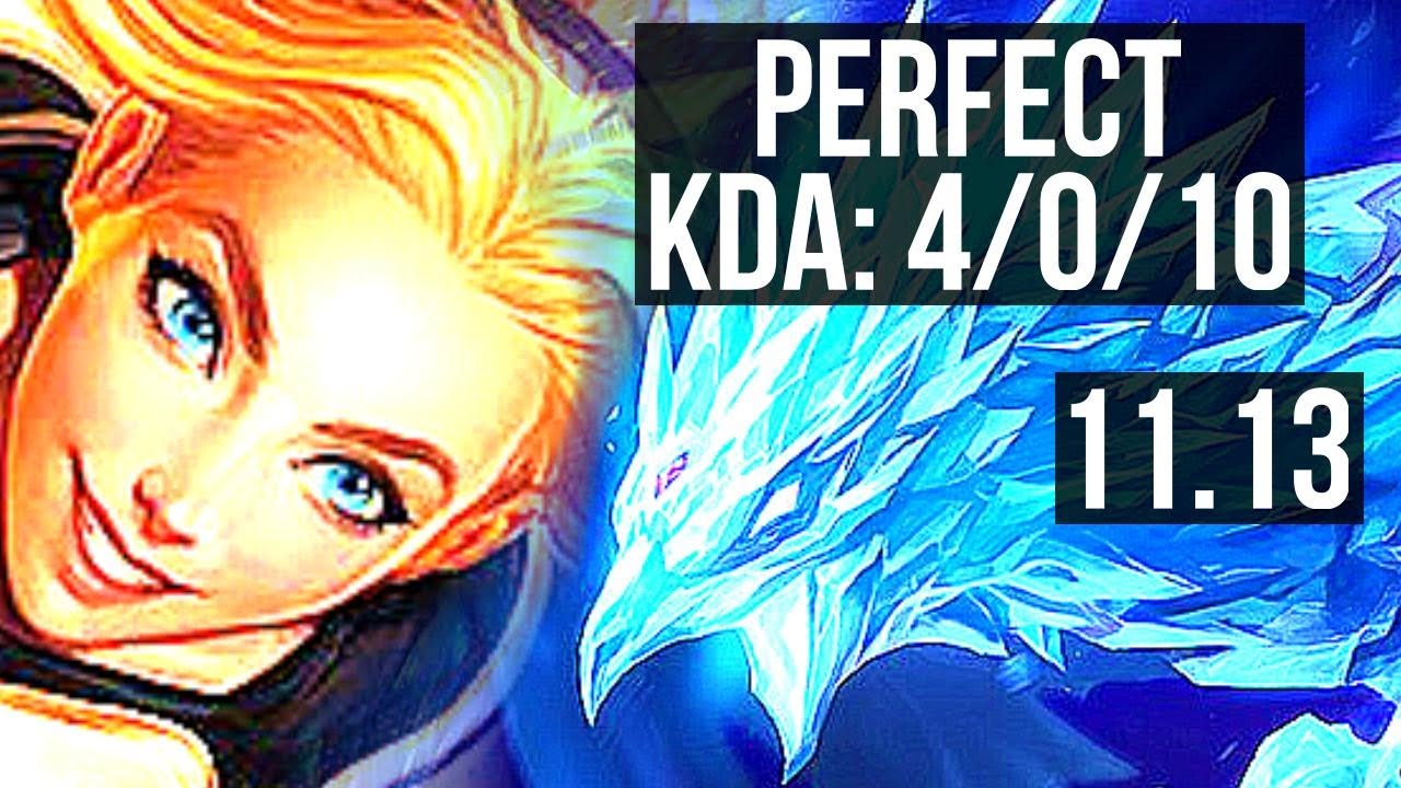 LUX vs ANIVIA (MID) | 4/0/10, 800+ games | BR Challenger | v11.13