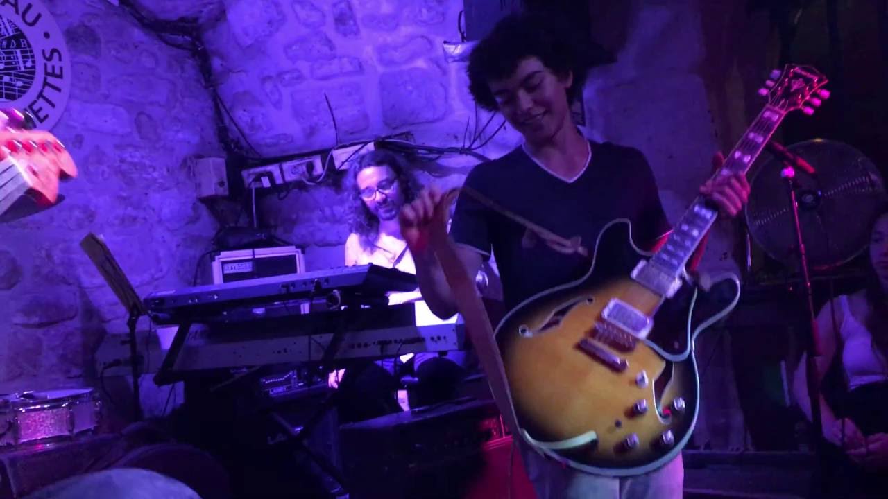 160730 Tom Ibarra 4tet LIVE - Jeff Beck cover @Caveau des Oubliettes, Paris 5/6