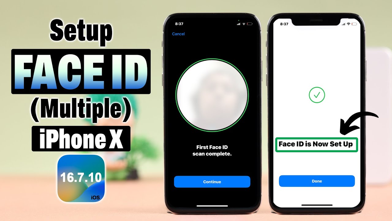 iPhone X Face ID Setup!