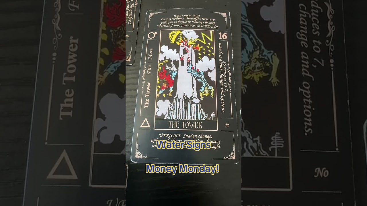 💦 signs, it’s Money Monday! #astrology #tarot #pisces #cancer #scorpio #money #moneyreading 