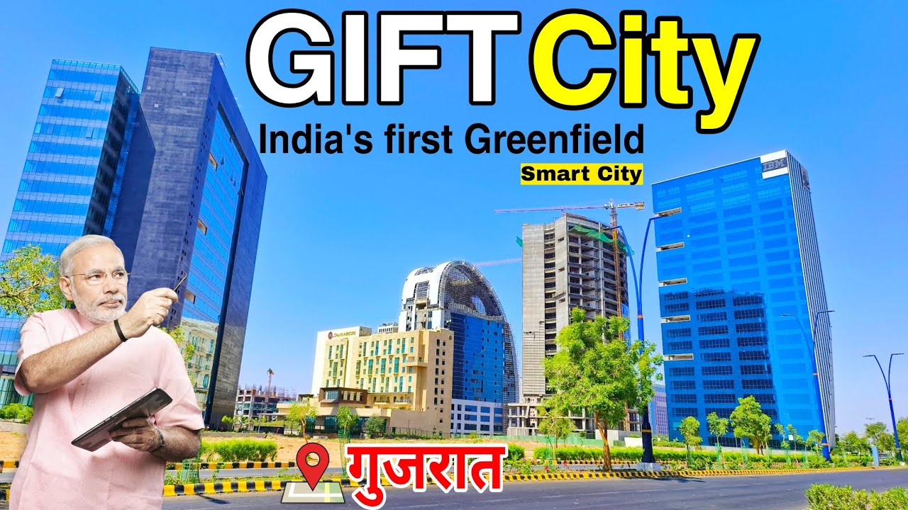Gift City | India's First Greenfield Operational Smart City | Gandhi Nagar Gujarat |4k