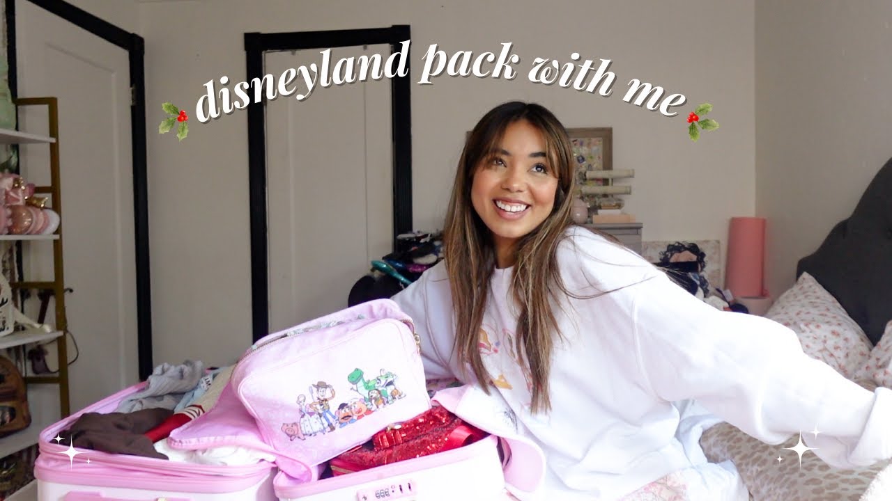 DISNEYLAND CHRISTMAS PACK WITH ME!! 🎄✨ VLOGMAS DAY 3