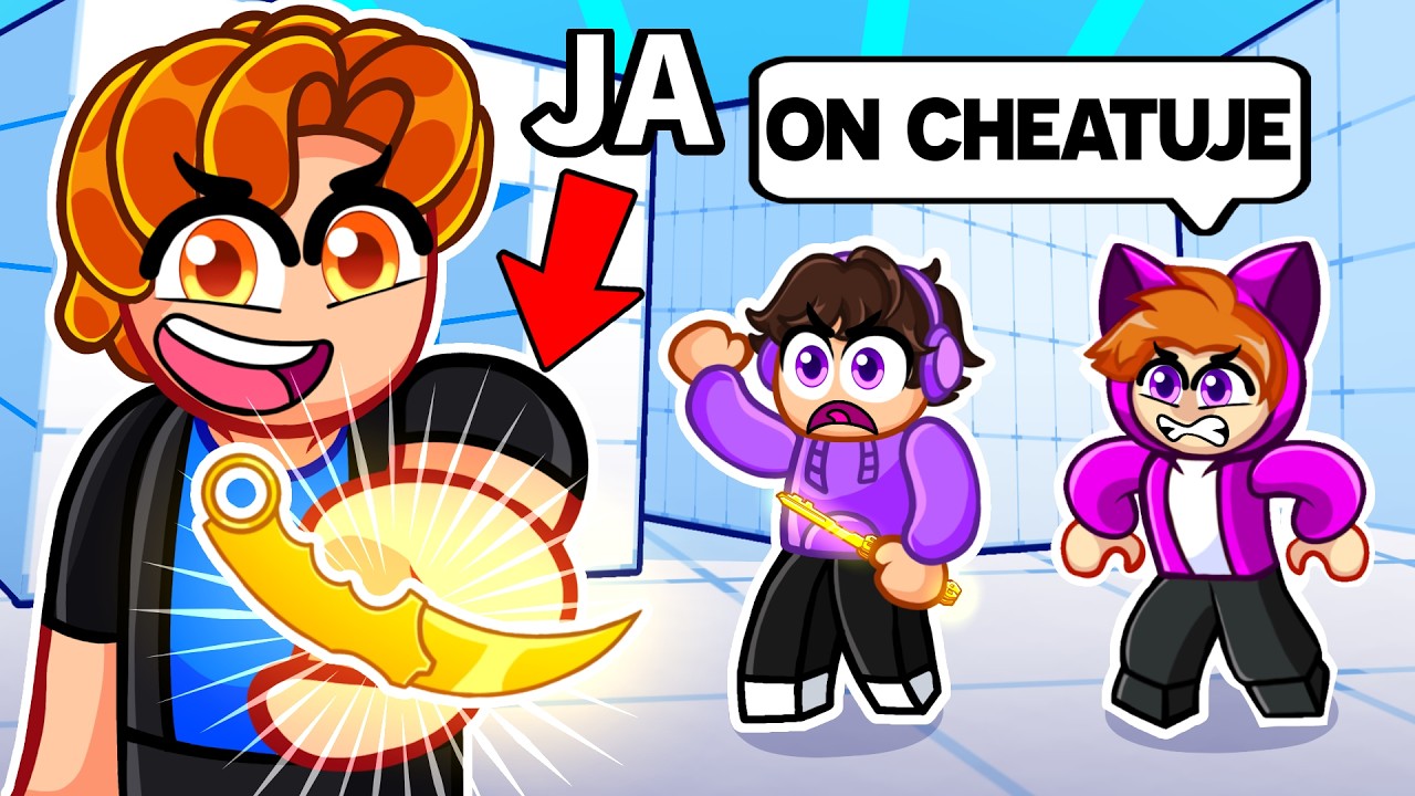 WKRADŁEM SIĘ DO NAJLEPSZEGO TEAMU GRACZY Z NOŻA JAKO NOOB W RIVALS!