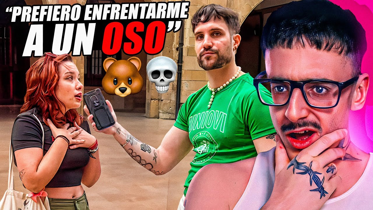 preguntan a mujeres si les da más miedo un HOMBRE o un OSO.