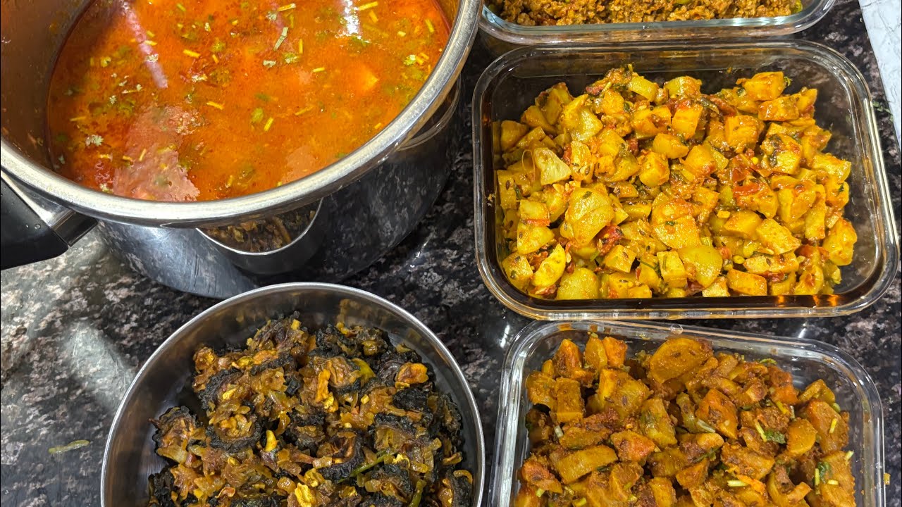 4 quick sabji for lunch-Dinner Recipe | #easyrecipe#healthyrecipes#tasty#viral#cooking 