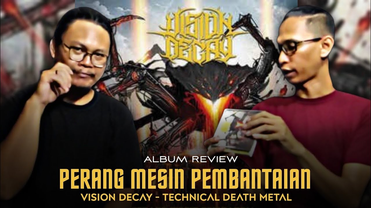 ALBUM REVIEW | VISION DECAY - Perang Mesin Pembantaian | Full Album 2016 | Indonesian Death Metal