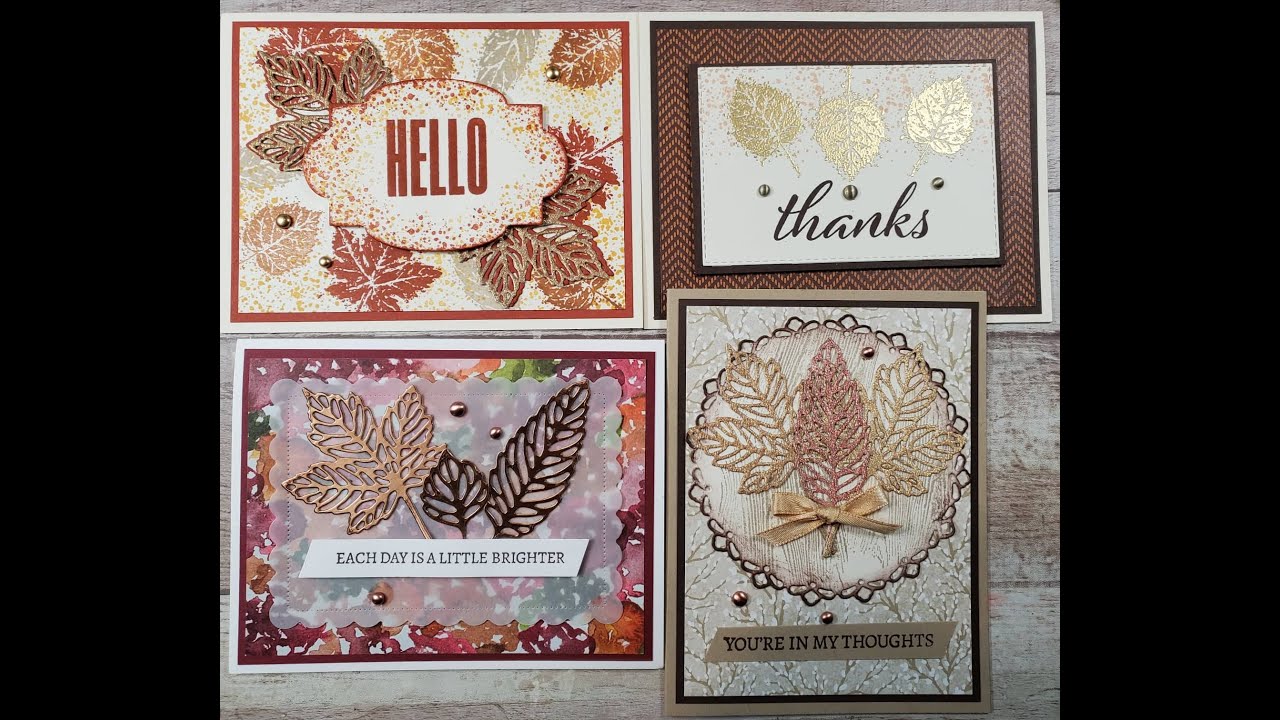 Великолепные листья, Stampin' Up!