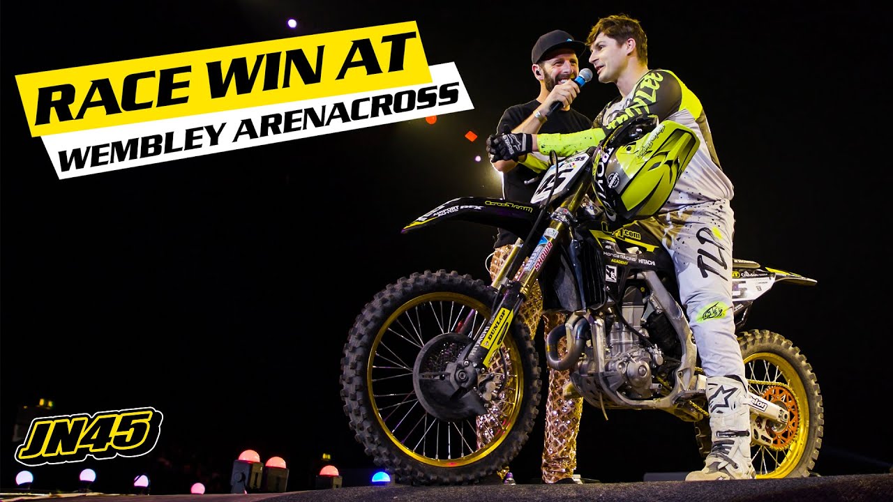 HEAT RACE WIN AT THE FINAL ARENACROSS UK ROUND!