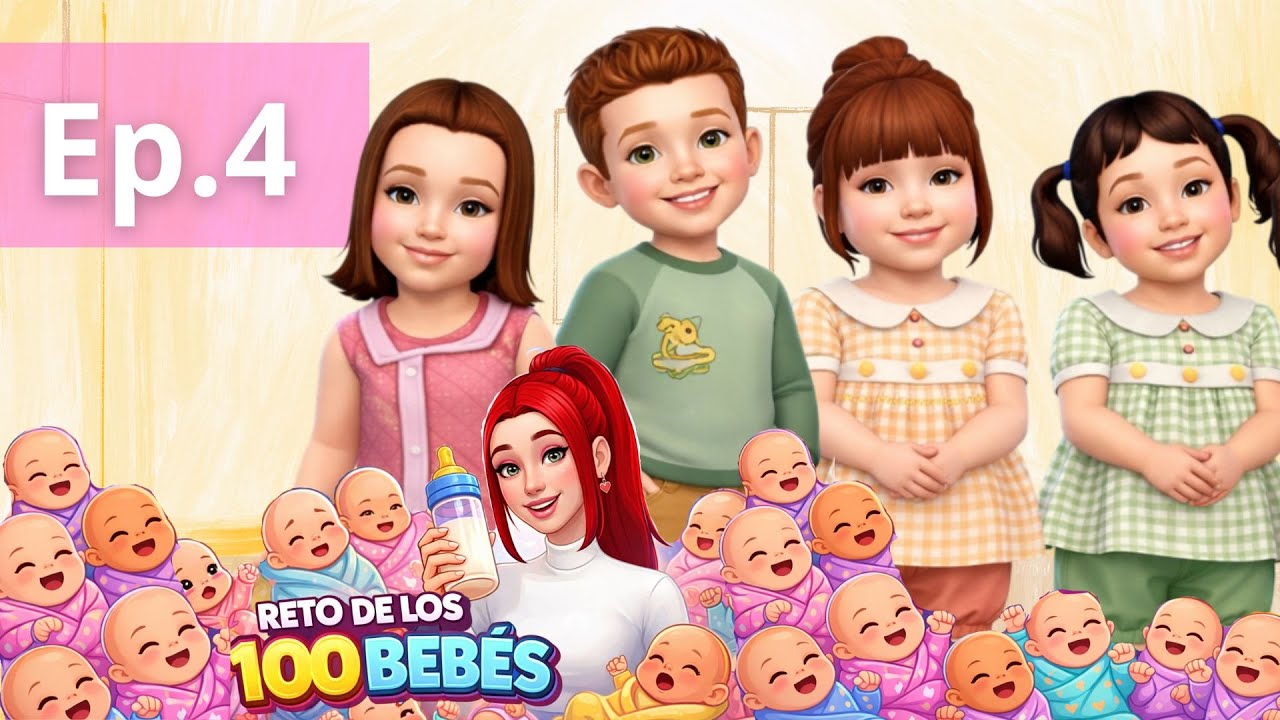 ¡INFANTES CRECEN + EMBARAZO DE VAMPIRO! 🧛‍♂️😱 | Reto 100 Bebés | 100 Baby Challenge - Sims 4 (Ep.4)