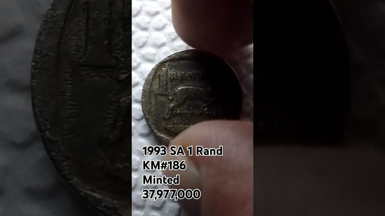 1993 South Africa 1 Rand.  Roberto Reyes Jr 09611156550 Philippines Price $ 1.5 Million