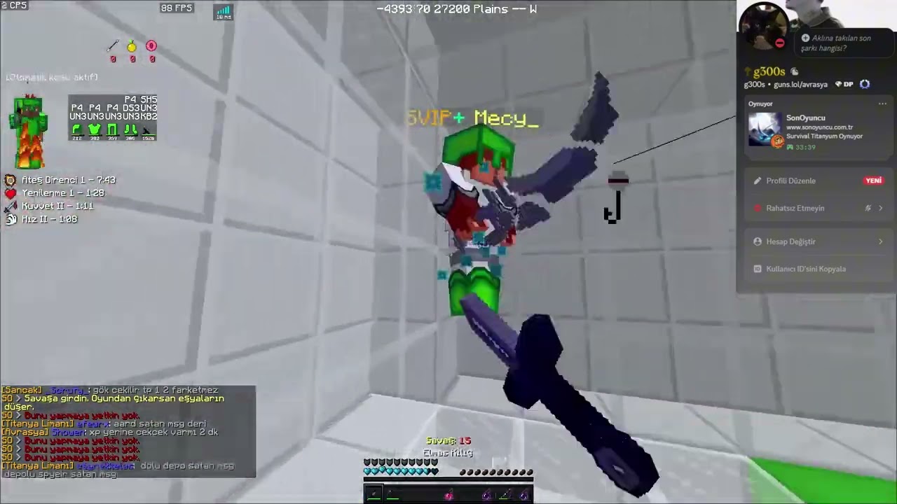 Titanyum 15x gök // patlayan cl