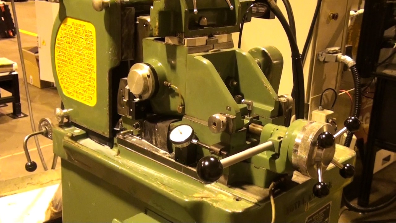 infeed grinding 101 with a manual infeed lever centerless grinder