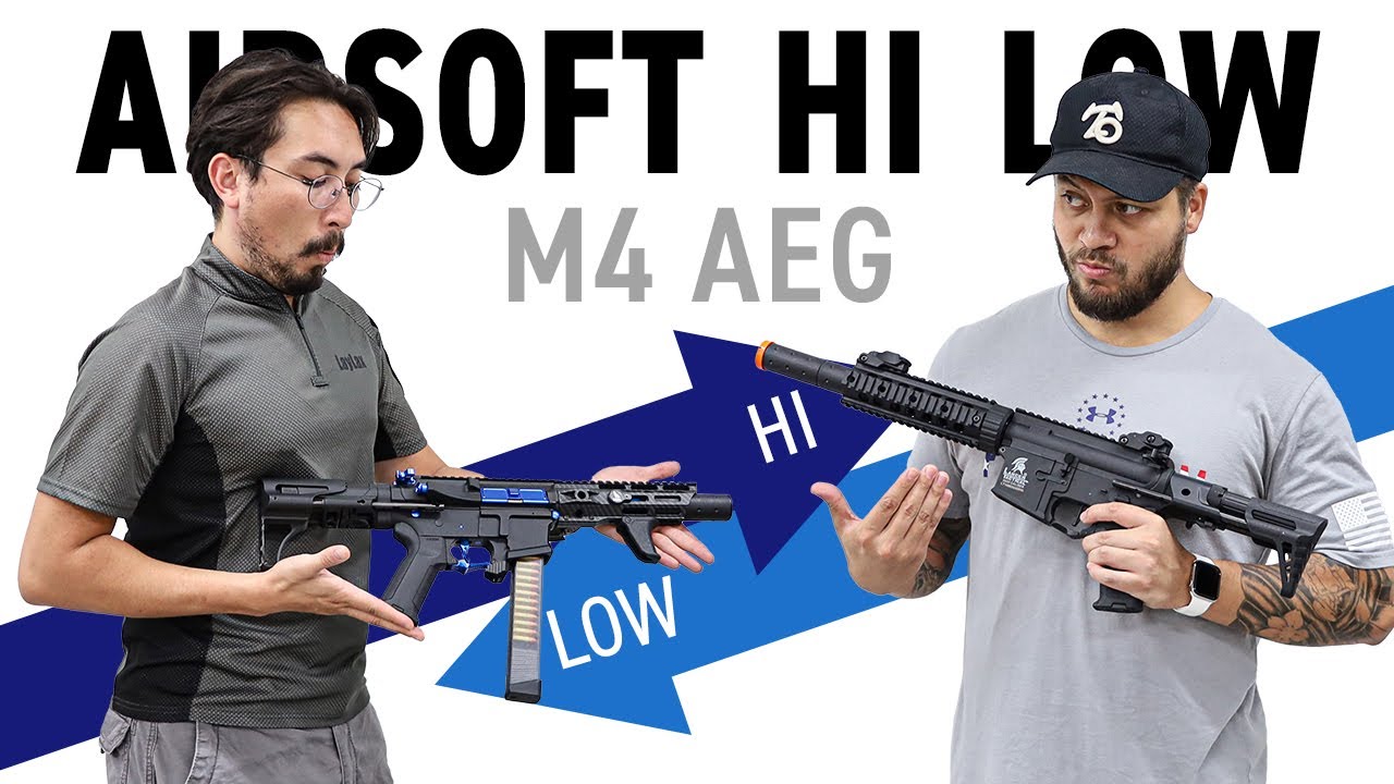 Airsoft Hi / Low - M4 AEG Build Challenge
