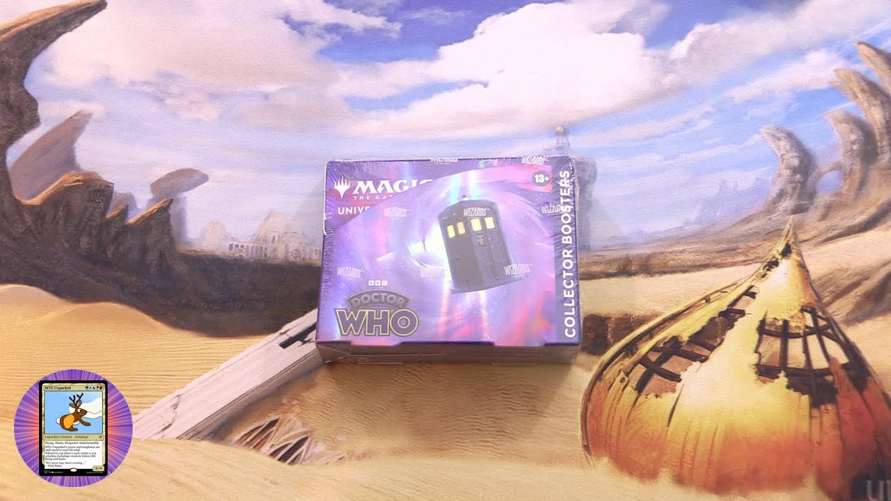 Doctor Who Collector Booster Serialized Card Hunt!