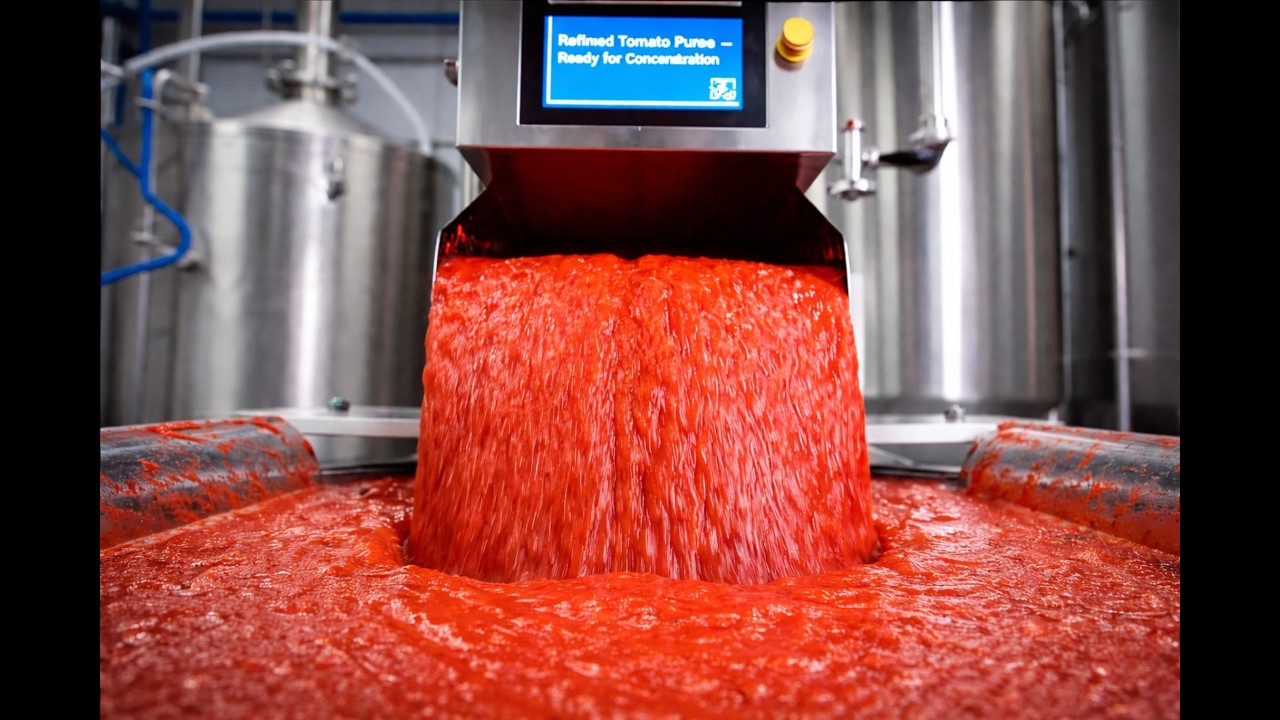 11 5 Million Cans a Day! Inside Italy’s Largest High Tech San Marzano Tomato Paste Factory