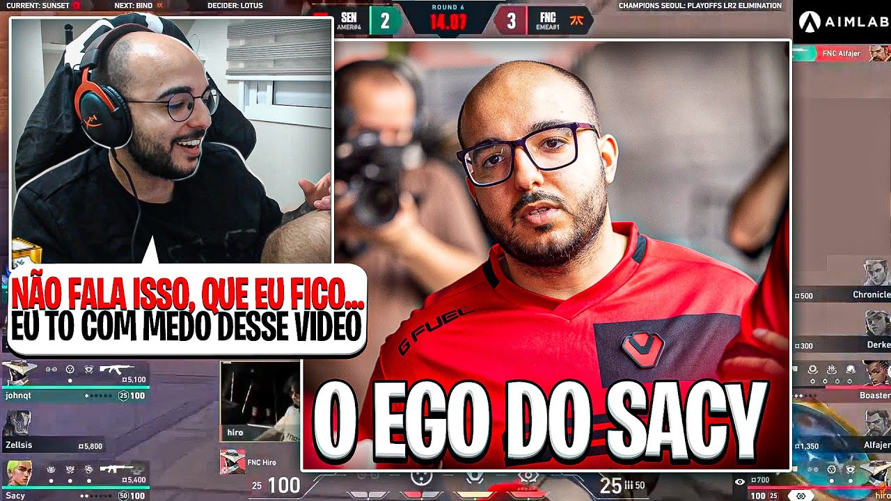 SACY REAGE ao VIDEO FALANDO SOBRE SEU EGO... e REVELOU CONVERSA COM SAADHAK!