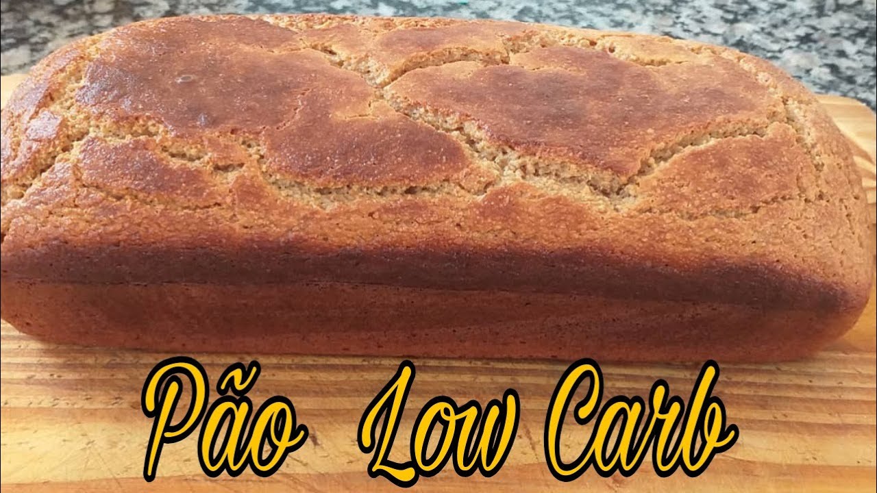 PÃO LOW CARB COM FERMENTO BIOLÓGIO/ O MELHOR PÃO LOW CARB QUE JA COMI.