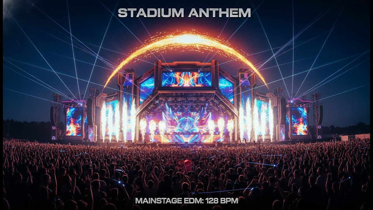 Mainstage EDM Anthem | 128 BPM Big Room Festival Powerhouse