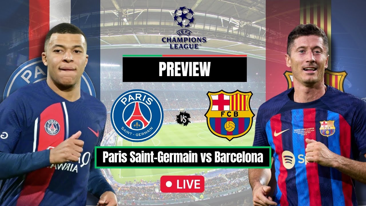PSG vs Barcelona 2-3 | Preview | Highlights | UEFA Champions League - Quater Final 1st leg