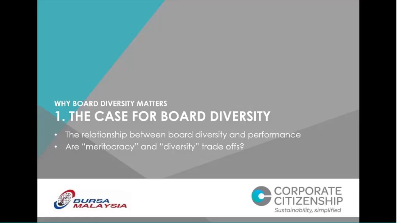 The Case for Board Diversity