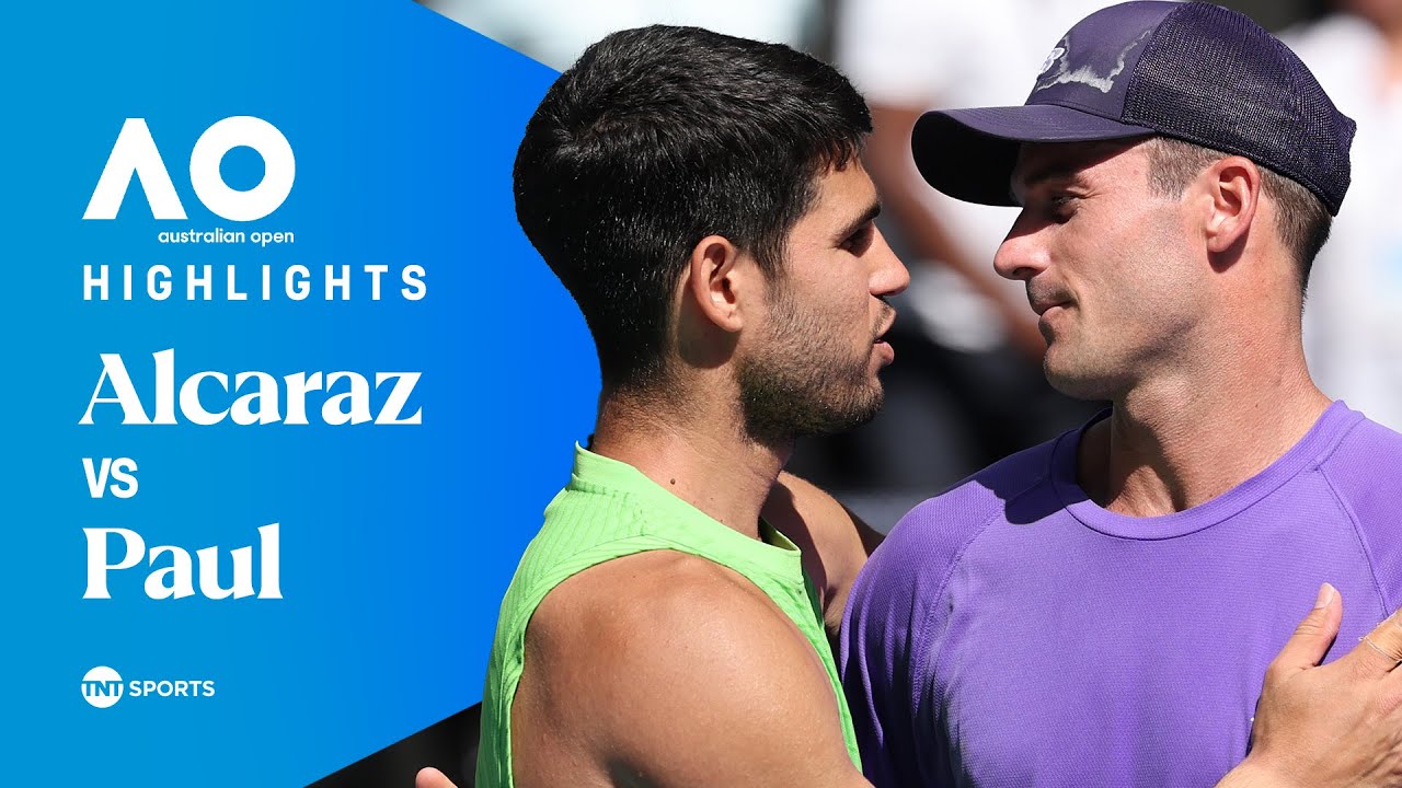 Carlos Alcaraz vs Tommy Paul | Round Four | Australian Open 2026 Extended Highlights 🇦🇺