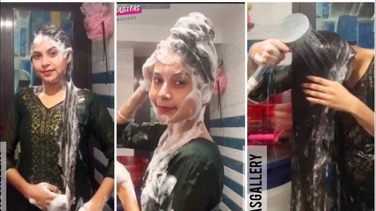 The Ultimate Long Hair Shampoo and Hairwash Lather & Rince To buy full video wtsap+91 9154004797